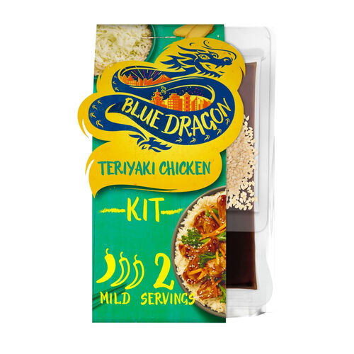 Blue Dragon Teriyaki Chicken Rice Kit 332g