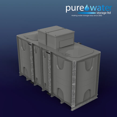 PW.3X1X1.5.IFB.DIV.AB(1.5+1.5) - 4500 LITRE DIVIDED SECTIONAL WATER TANK, INTERNALLY FLANGED BASE (IFB) C/W FVH