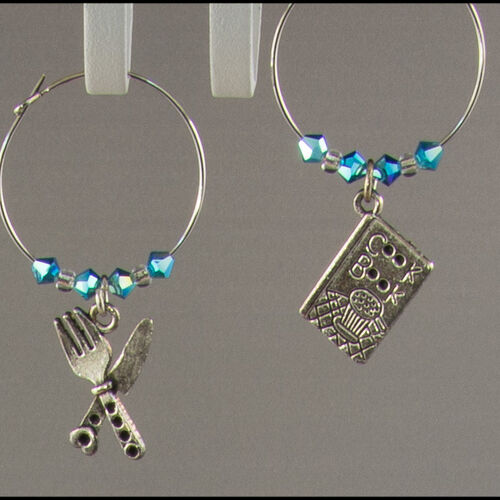 Baking Wine Glass Charms