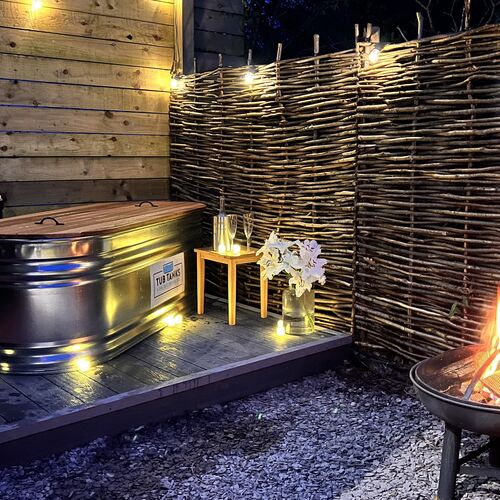 Oval Hot Tub Kit - Square Heater