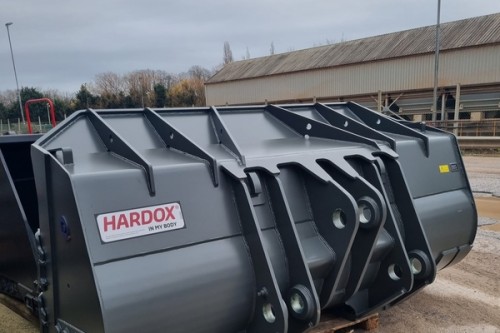 DEKPOL STEEL XHD Wheel Loader Buckets 