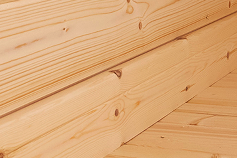 Pent Log Cabin Double Garage 20x14