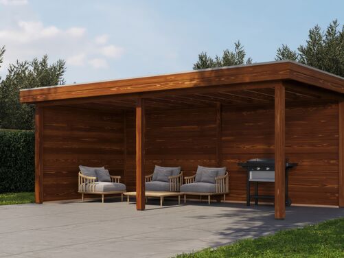 5.88mtr x 3.0mtr 28mm walled Gazebo