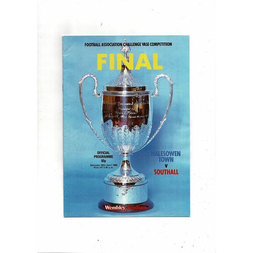 FA Vase Final Football Programmes
