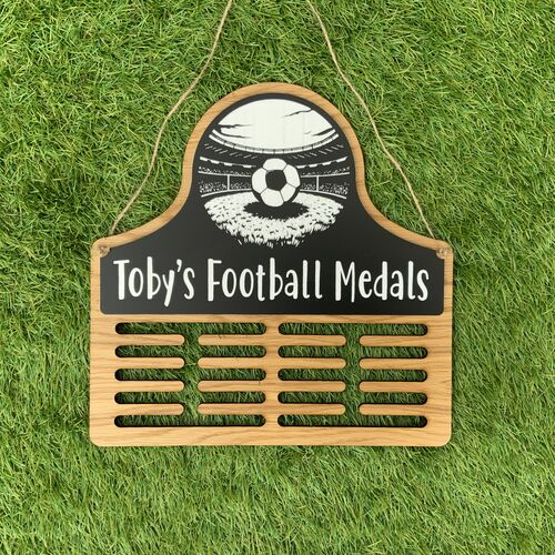 Customised Running Medal Hanger | Custom Medal Display Rack With picture