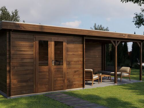 300cm x 300cm + 400cm Veranda