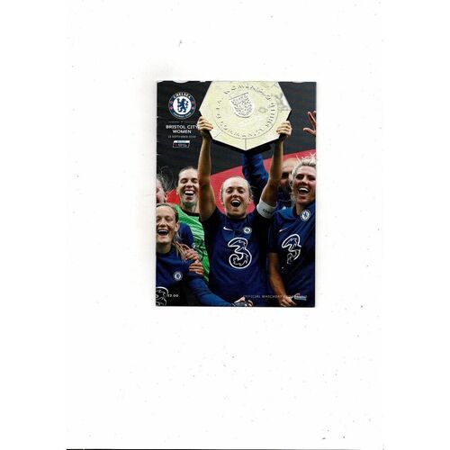 2020/21 Chelsea v Bristol City Womens Super League Football Programme