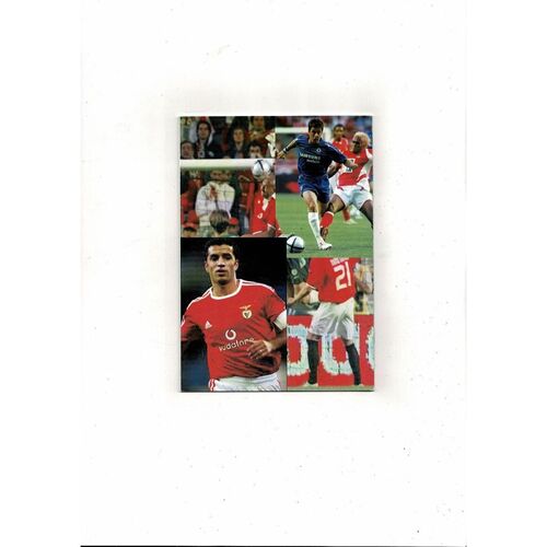 SL Benfica v Manchester United Champions League Football Programme & Official Match Souvenir Magazine 2005/06