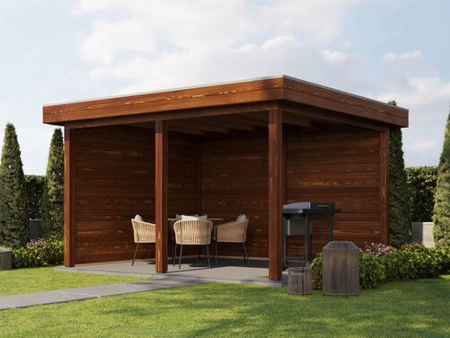 3.88mtr x 3.5mtr 28mm walled Gazebo