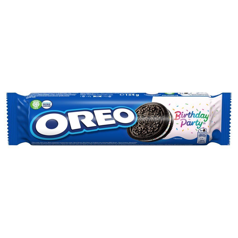 Oreo Birthday Party Sandwich Biscuits
