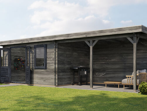 400cm x 300cm + 400cm Veranda