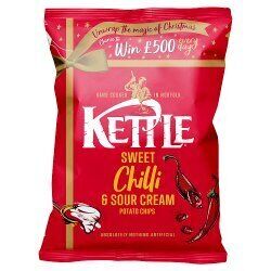 KETTLE Chips Sweet chilli & Sour Cream Crisps 130g