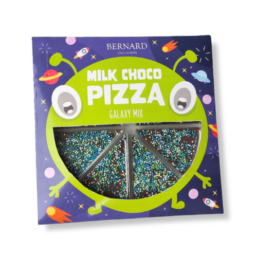 Milk Chocolate Galaxy Pizza by Bernard Chocolatiers 85g