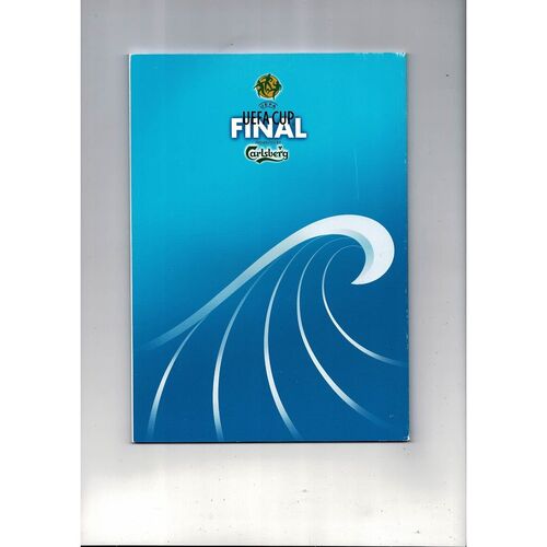 2004 Valencia v Marseille UEFA Cup Final Football Programme