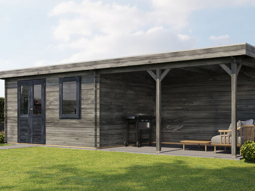 400cm x 300cm + 400cm Veranda