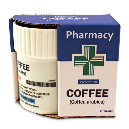 Coffee Pill Pot Mug