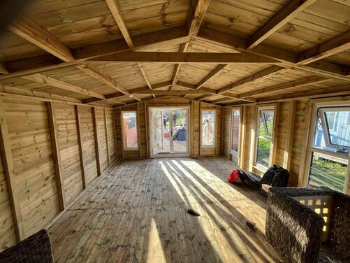 #PVC055 20x14 Apex Summer House