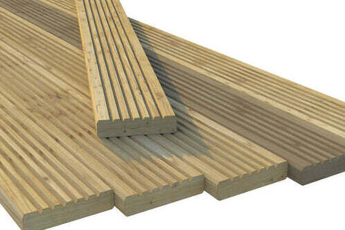 6x20 Wooden Decking