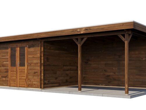 300cm x 300cm + 400cm Veranda