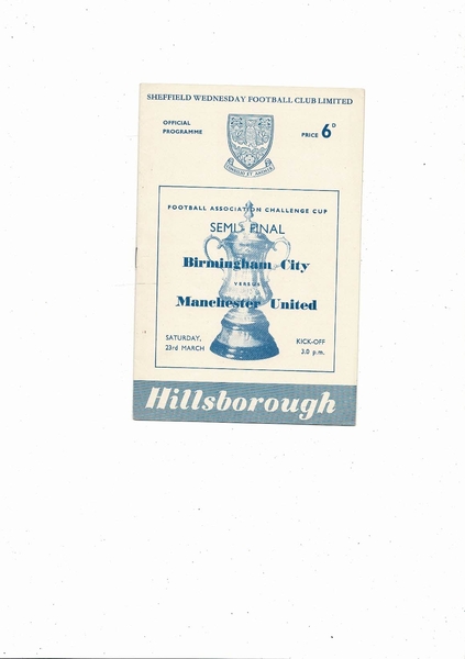 Latest Football Programmes being listed today