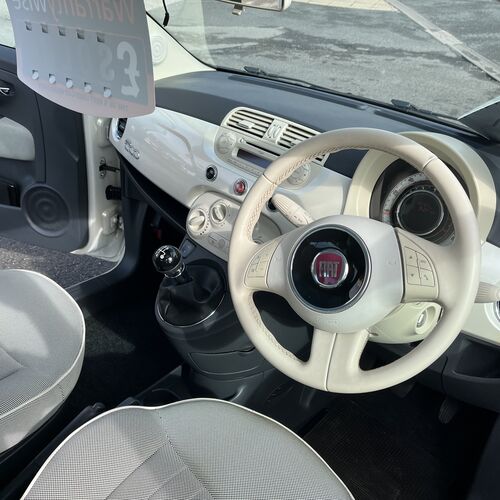 2012 (62) FIAT 500 LOUNGE 1.2 3 DOOR 