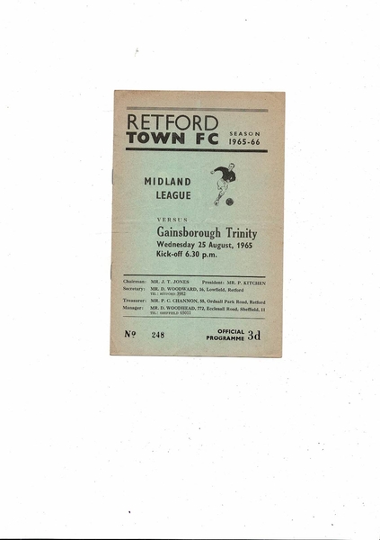 Many more Football Programmes listed today