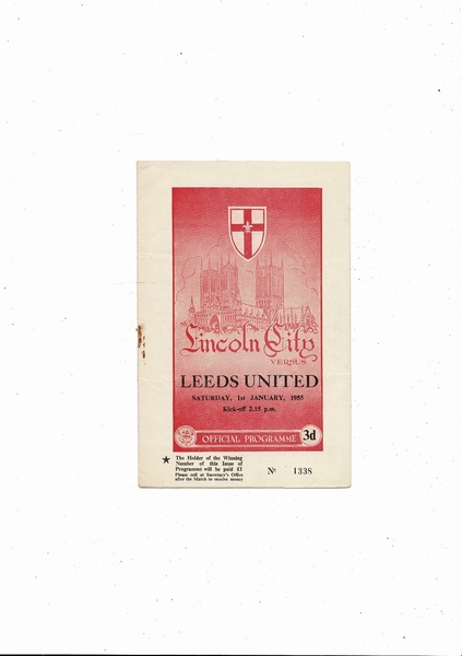 Football Programmes being listed today
