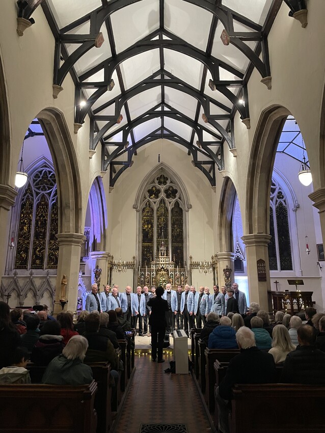 22 November: Senior Boys’ joint concert with Oxford Harmony and Man Choir