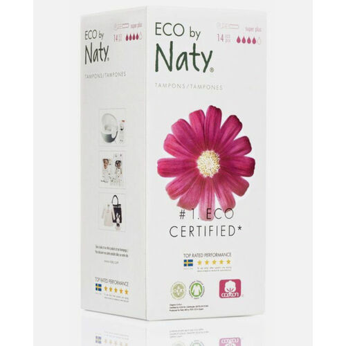 Eco by Naty Organic Tampons - Normal or Super