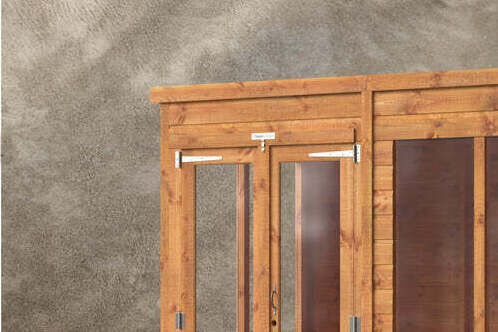 Pent Summerhouse Combi 16x8 with 4ft store