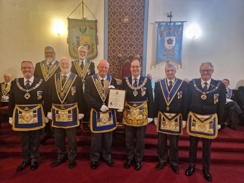 W. Bro. Kevin Hicks (PAGDC & PPGM of Mark Masons) and his remarkable 50 years in Freemasonry.