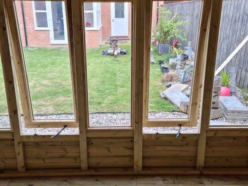 #SHP056 18x10 Pent Summer House