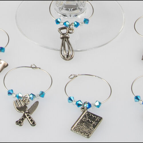 Baking Wine Glass Charms