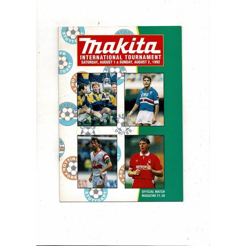 Makita Tournament Football Programme