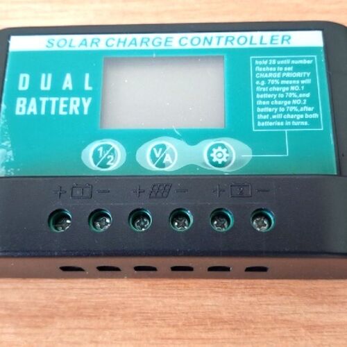 10A 12V Dual Battery Solar Controller