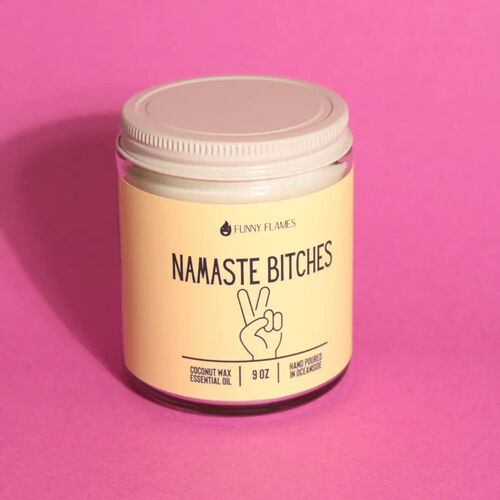 Namaste Bitches 9oz Candle