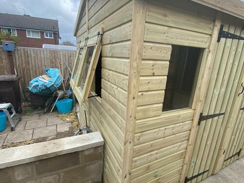 #A077 10x8 Apex Shed