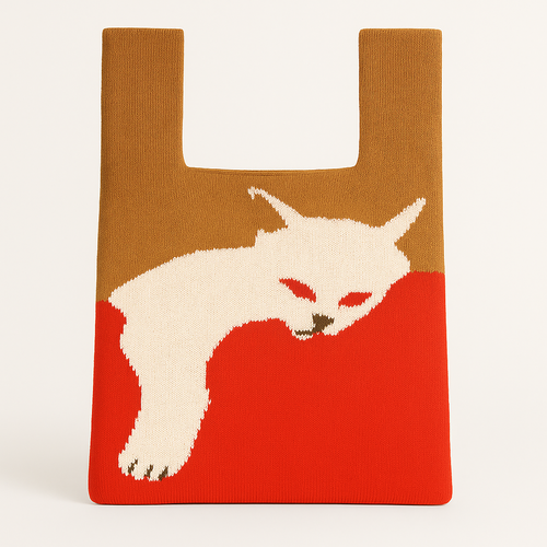 Lazy Cat Reusable Bag
