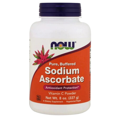 NOW Foods Sodium Ascorbate (Vitamin C Powder) - 227g