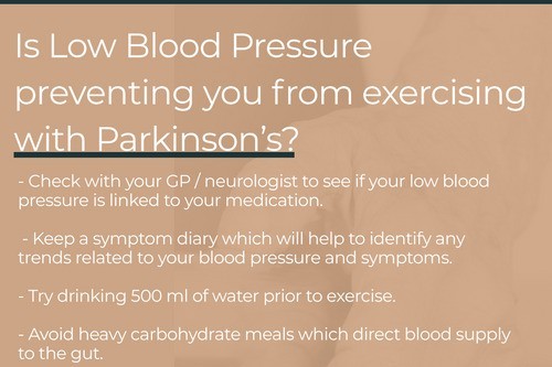 Parkinson’s and Low Blood Pressure: Overcoming Exercise Challenges