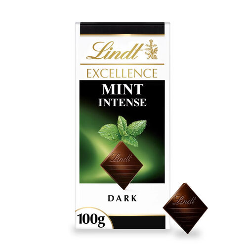 Lindt Excellence Dark Mint Chocolate Bar 100g