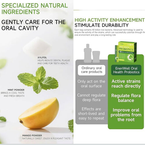 EneriWell Oral Health Probiotics 30 Packets