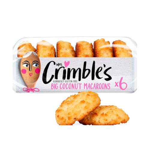 Mrs Crimble's Gluten Free 6 Big Coconut Macaroons