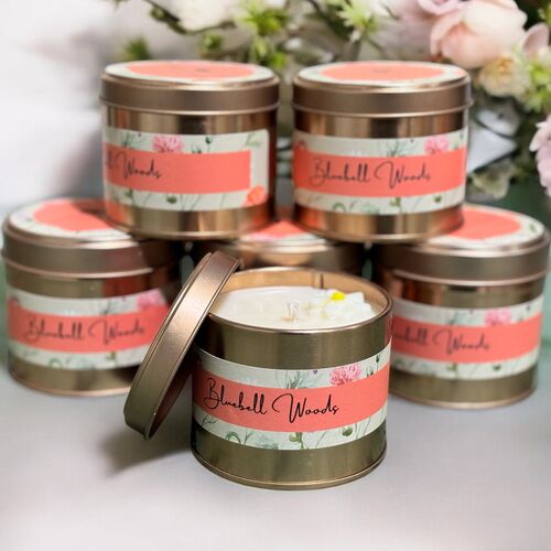Bluebell Woods – 200g Tinned Candle