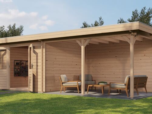 300cm x 300cm + 400cm Veranda