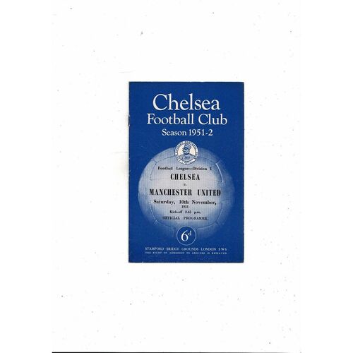 Manchester United Away Football Programmes