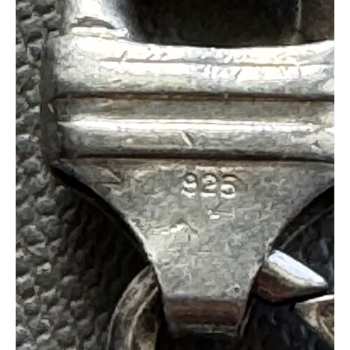 .925 Italian gents heavy sterling silver bracelet