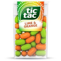 Tic Tac Lime & Orange Mint