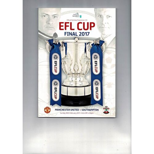 League Cup Final Football Programmes