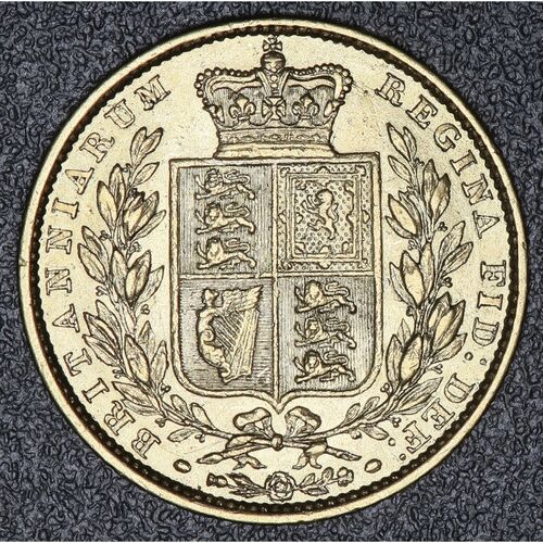 Queen Victoria 1849 full gold sovereign